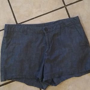 Blue jean shorts